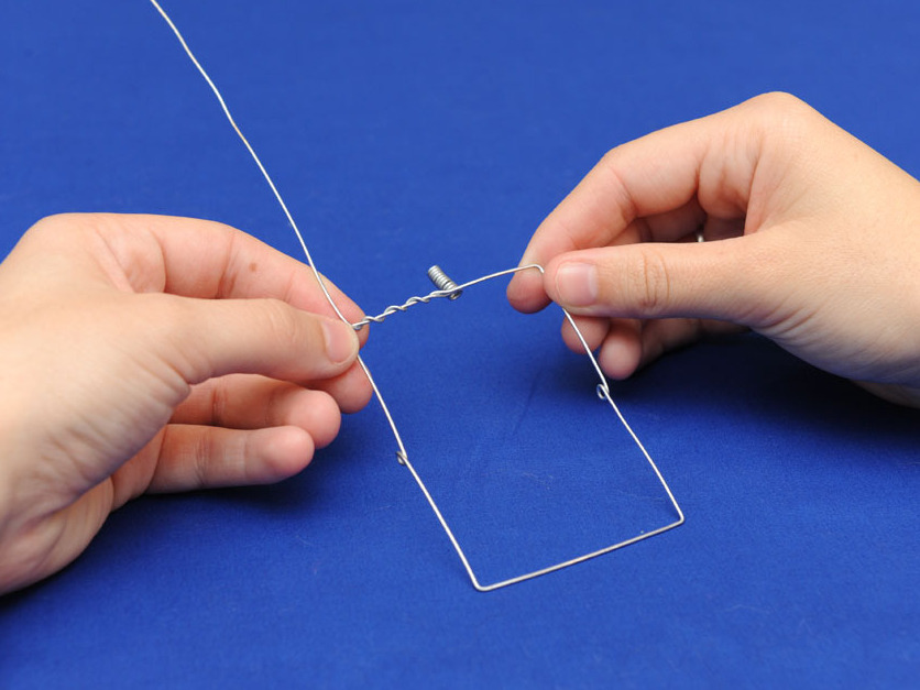 Bent-Wire Crank Toy
