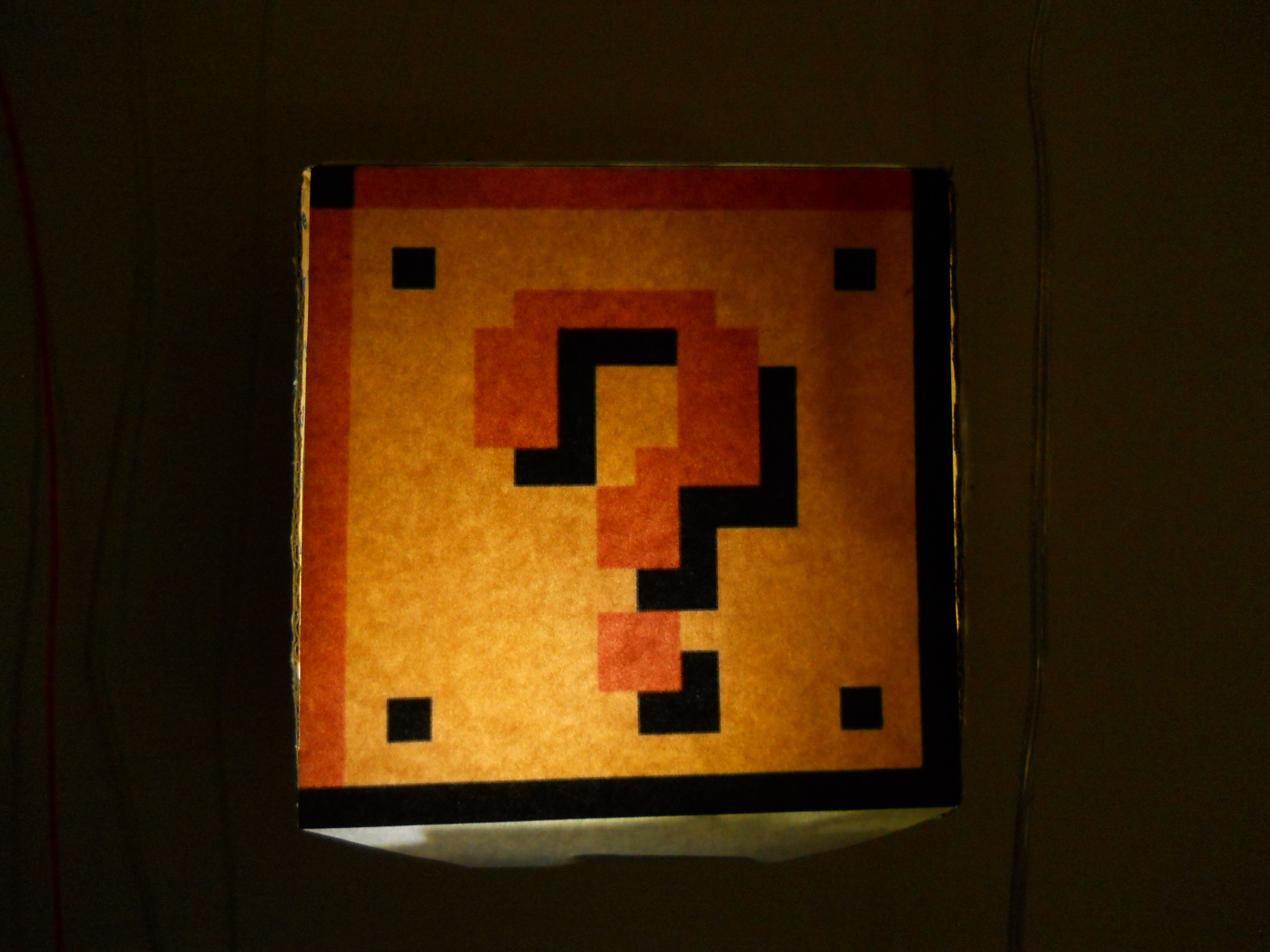 Mario Coin Block&nbsp;Lamp