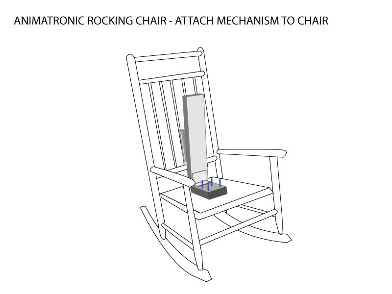 Animatronic Rocking Chair&nbsp;Prop