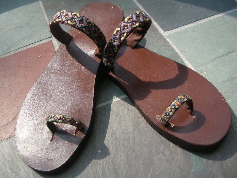 New Project: Weekend Boho Sandals