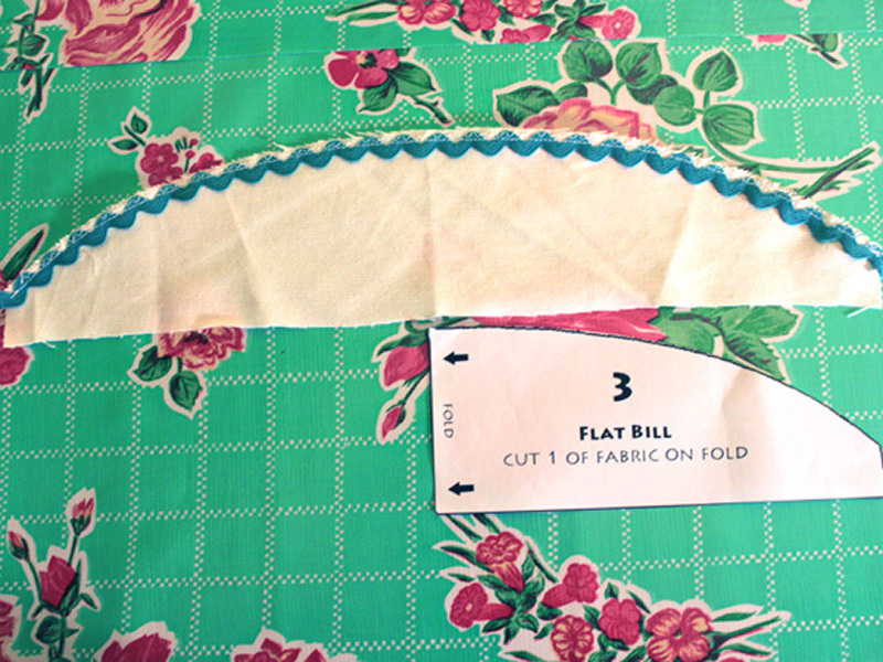 Bonnet from Vintage&nbsp;Linens