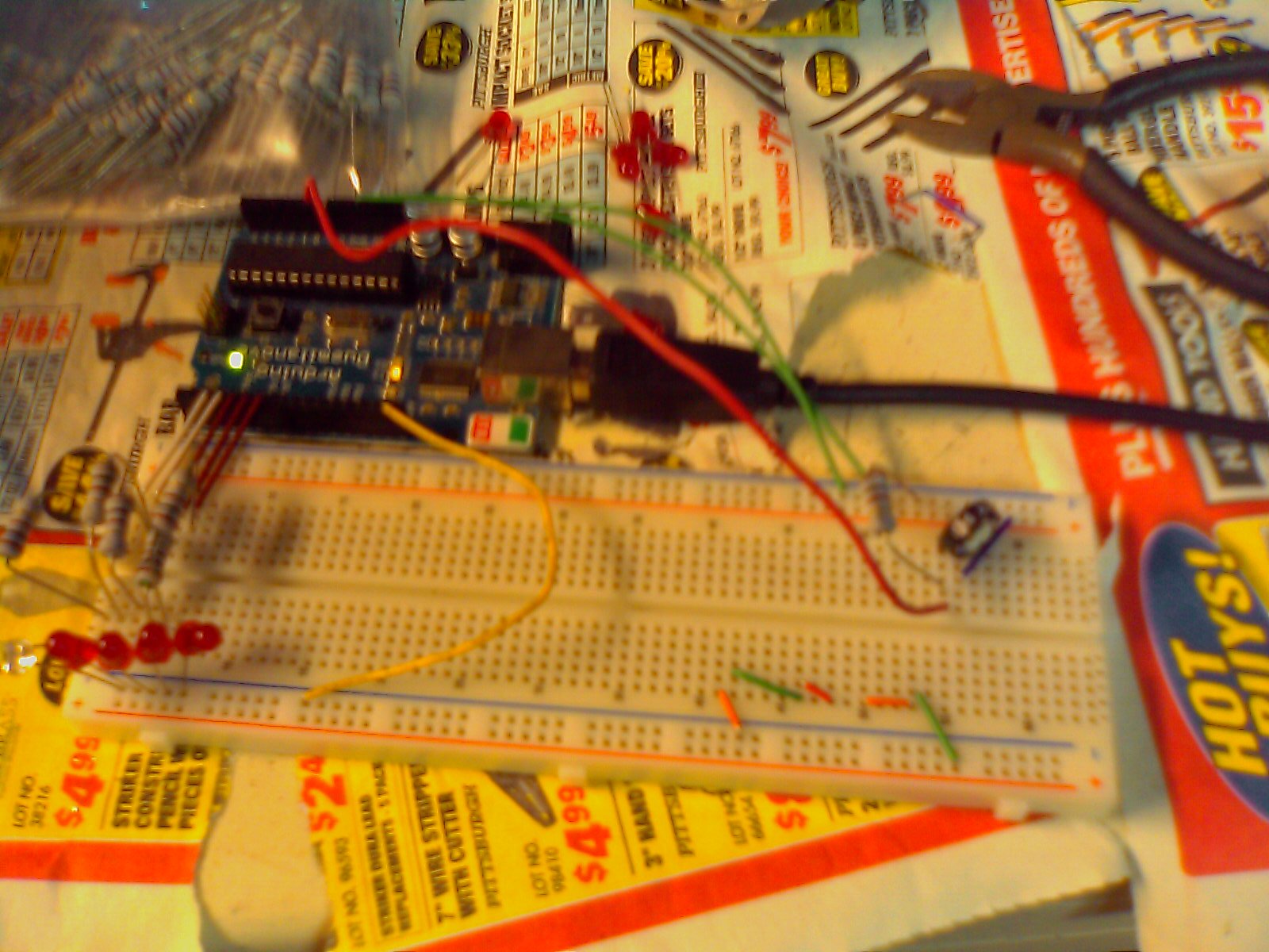Arduino LED Fuel&nbsp;Gauge