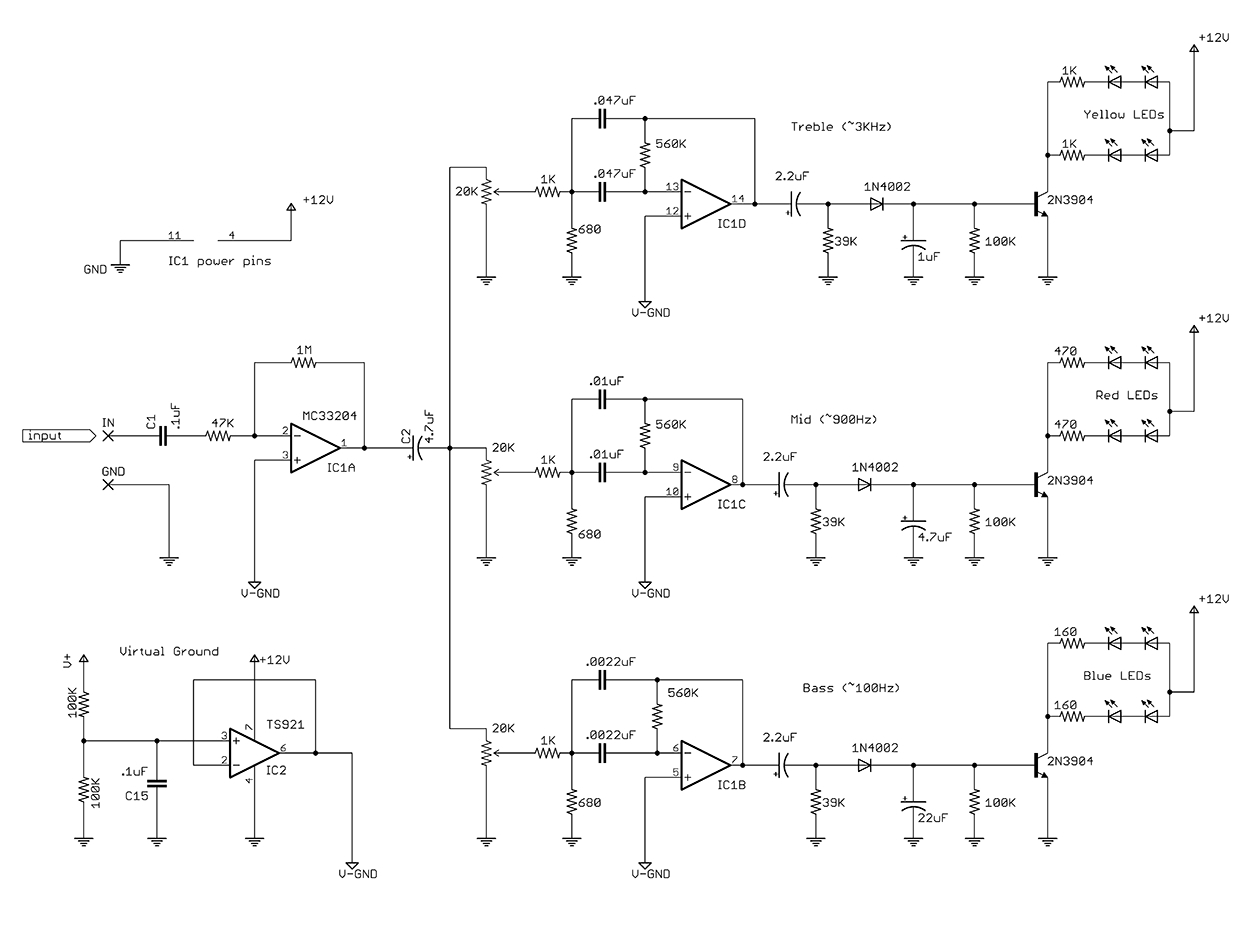 Circuit Skills: LED Color Organ