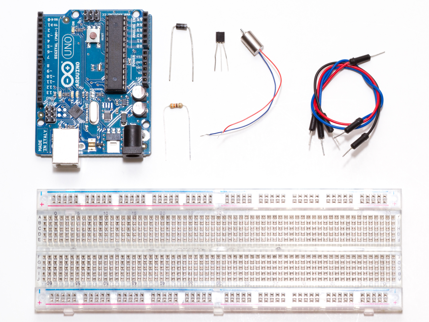 New Project: Control a 5V Motor with the Arduino