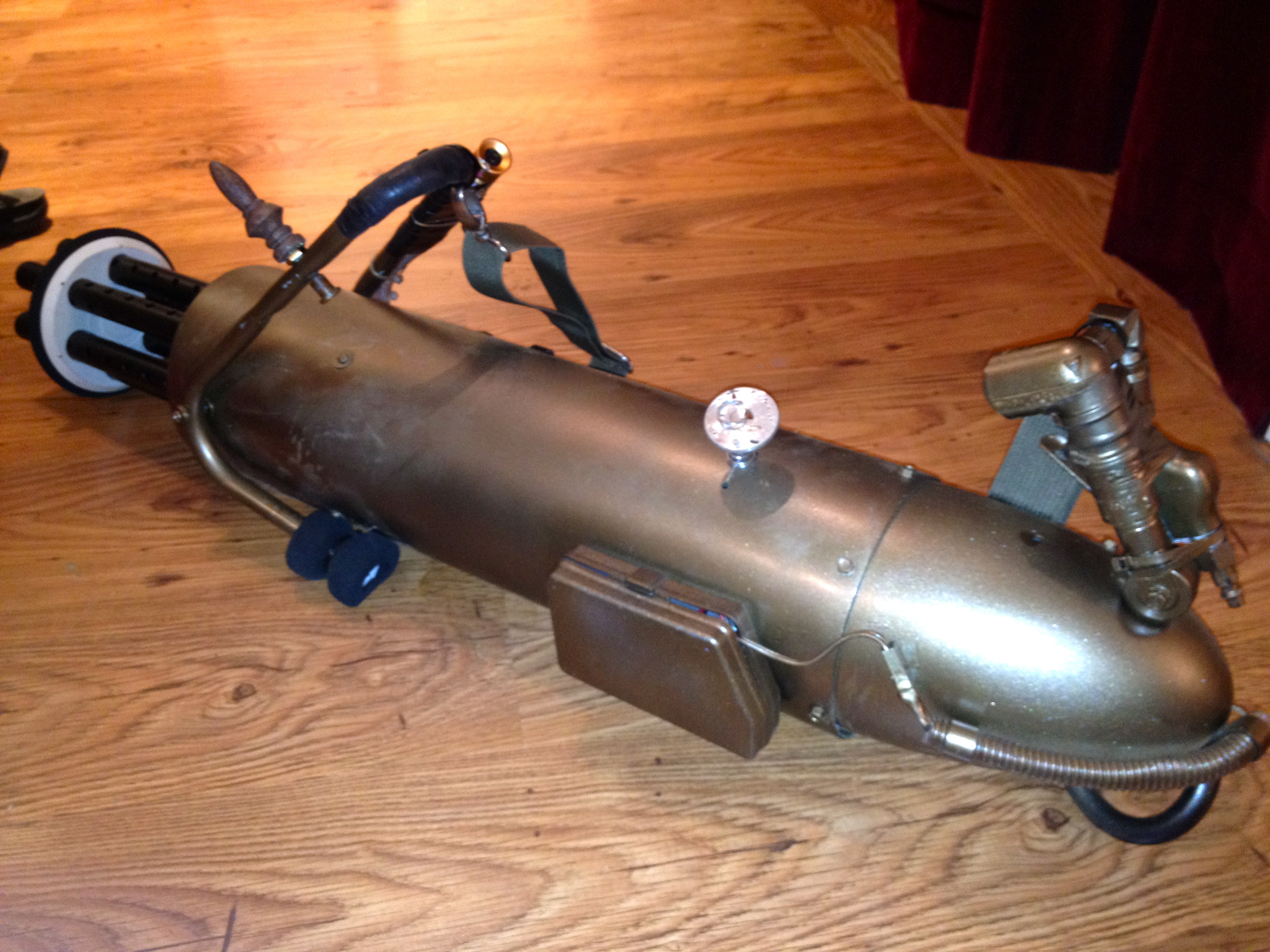 New Project: Steampunk CO2 Gatling Gun & Costume