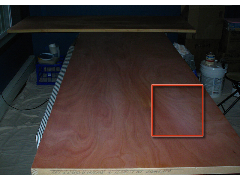 Headboard Made with 2 Doors