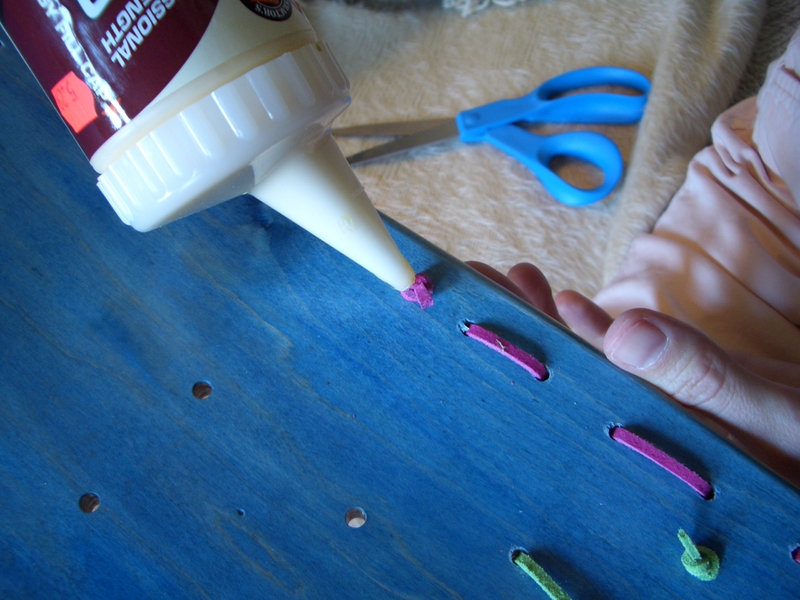 Stitched&nbsp;Skateboard