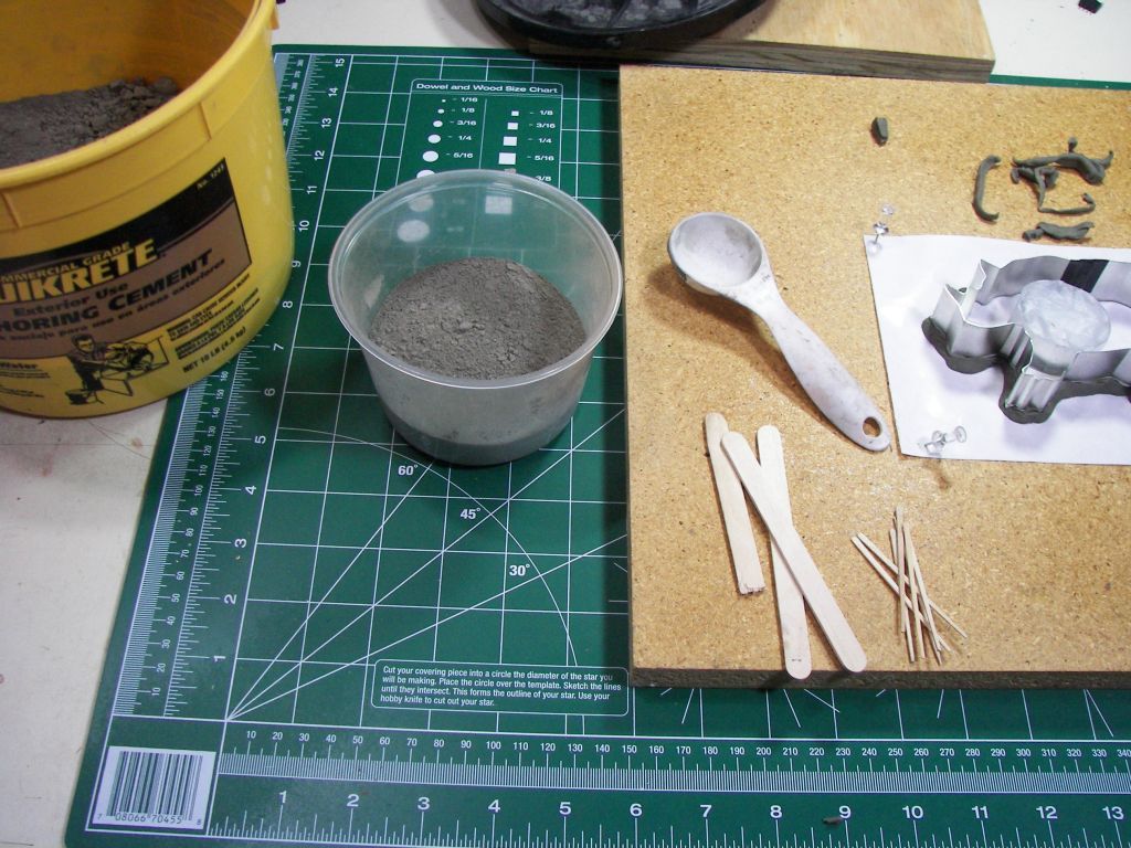 New Project: Concrete Tea Light Holder