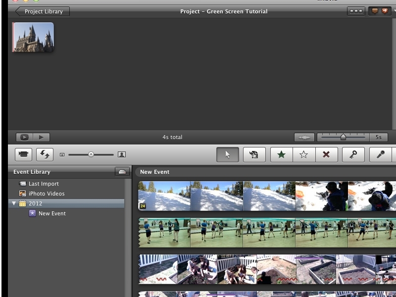 Green Screen w/&nbsp;iMovie