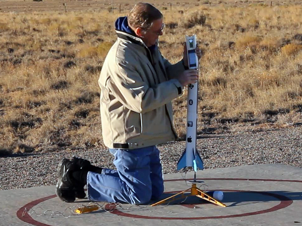 iPhone Flies on a Rocket: Collect and Analyze&nbsp;Data!