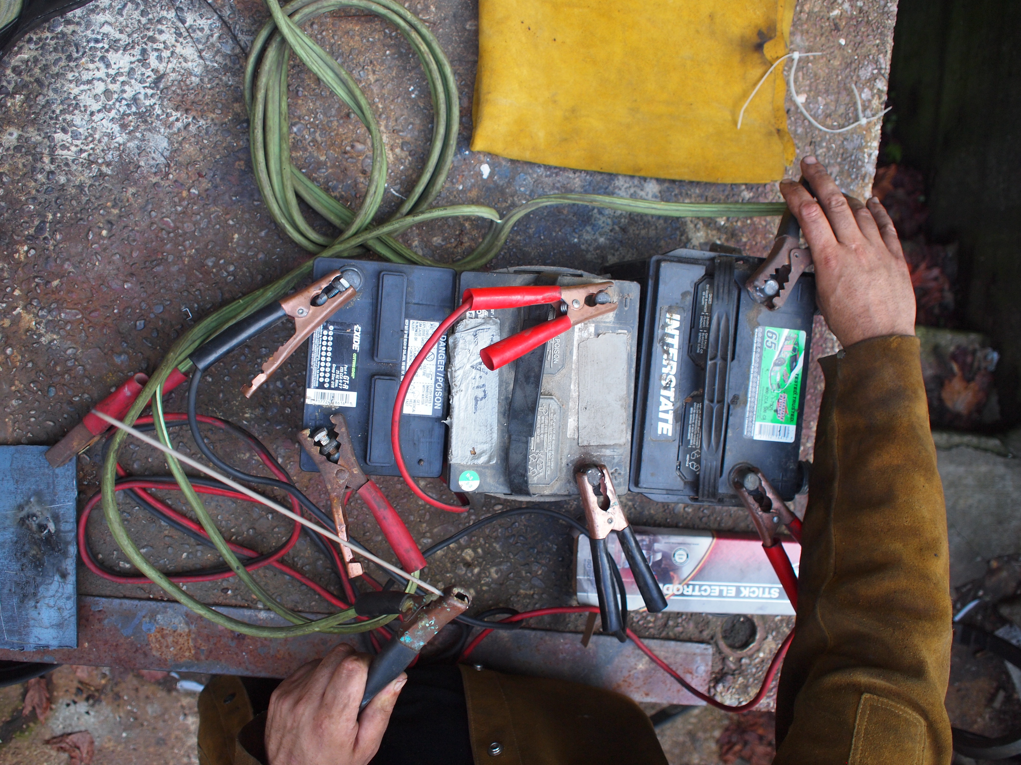 New Project: Car-Battery Welding