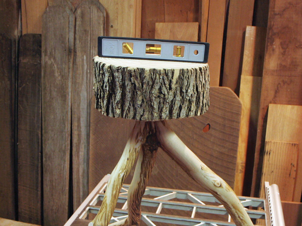Rustic Wood Side&nbsp;Table