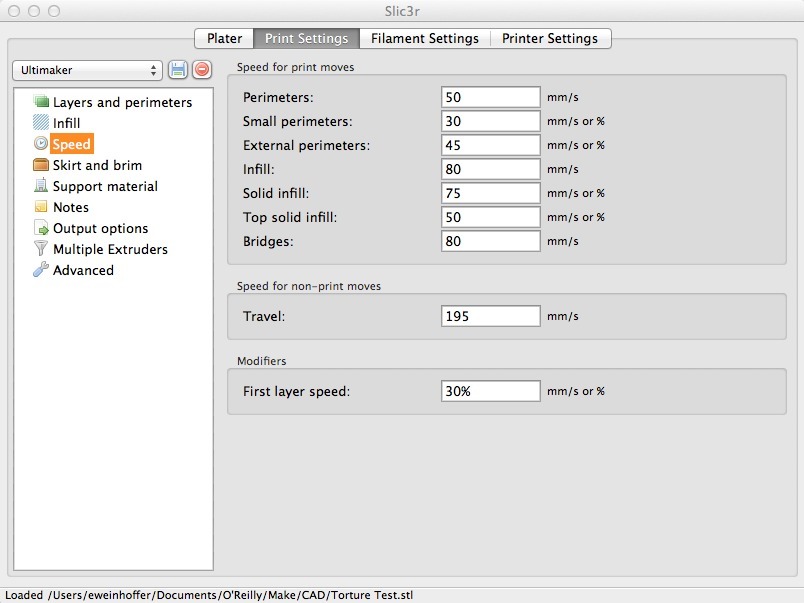Getting Started With&nbsp;Slic3r