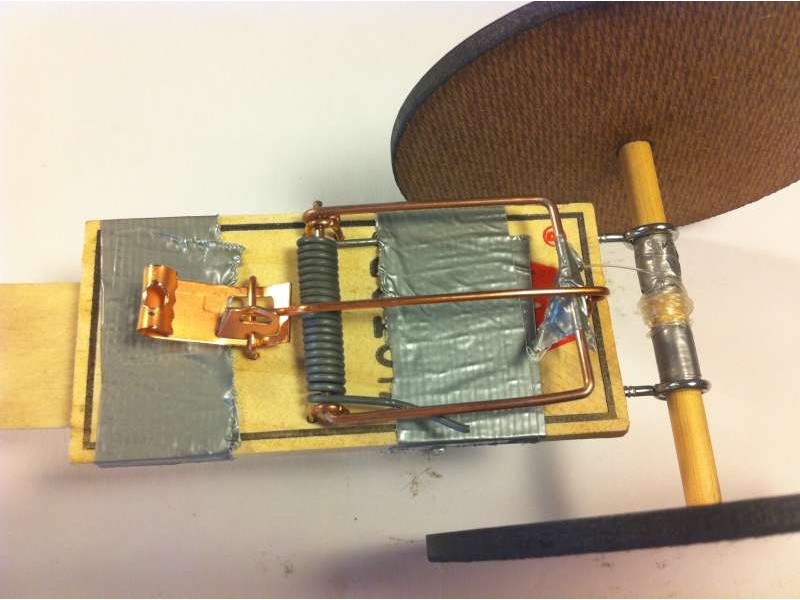 New Project: Mousetrap-Powered Car