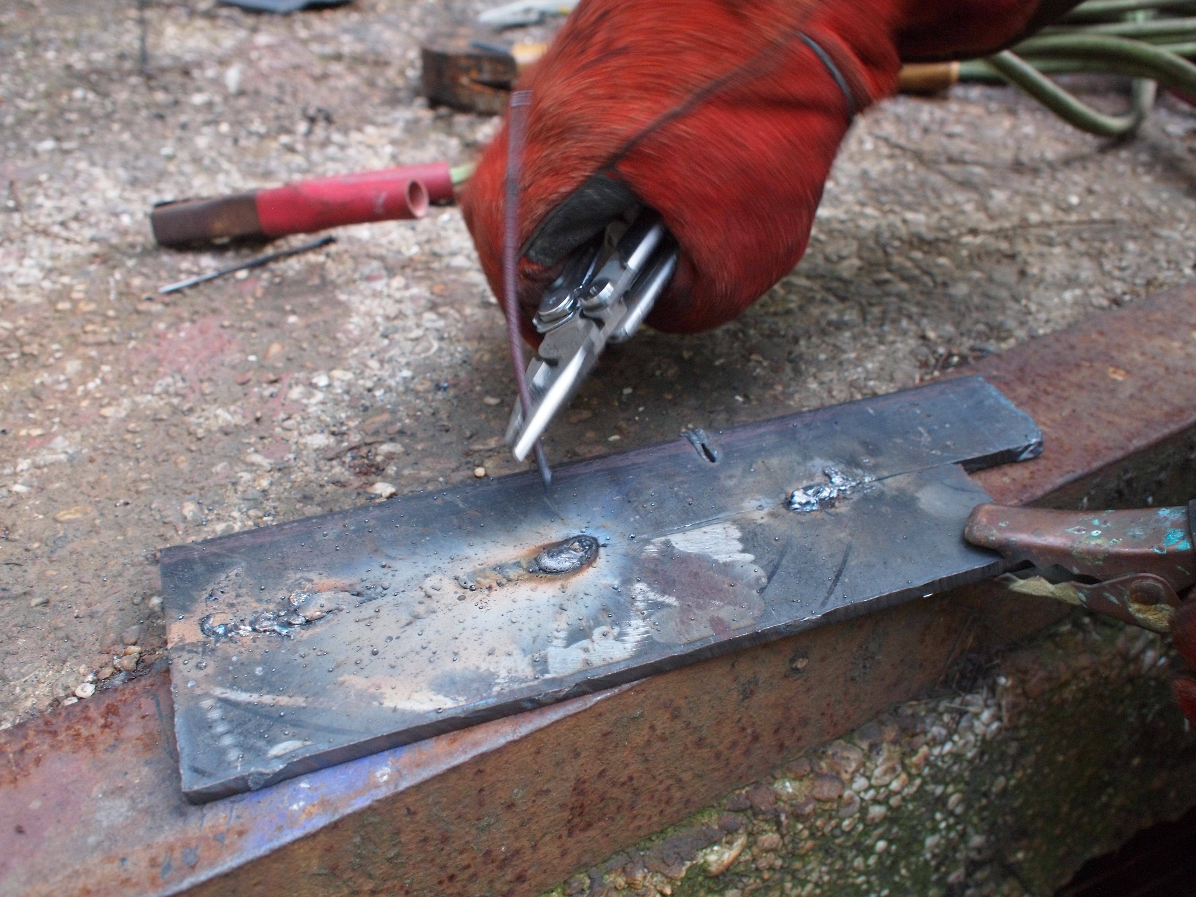 New Project: Car-Battery Welding