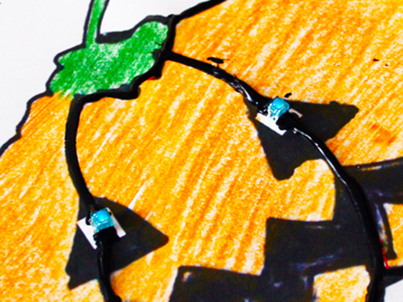 Glowing Halloween&nbsp;Card