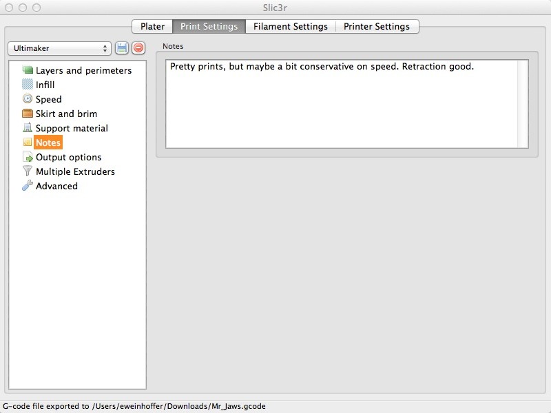 Getting Started With&nbsp;Slic3r