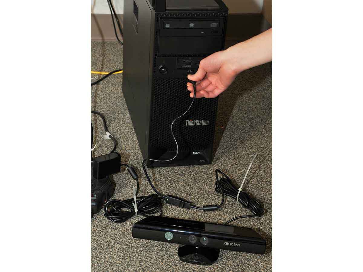 Kinect Hacking: Weather Map