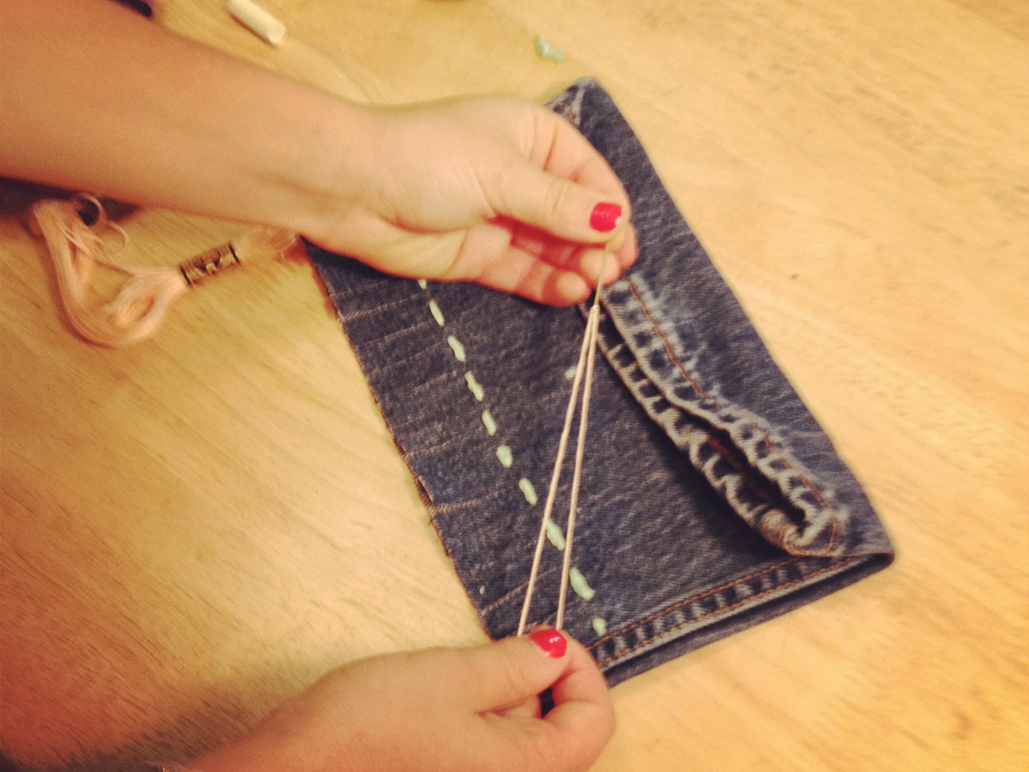 Fringed Sunglass&nbsp;Clutch