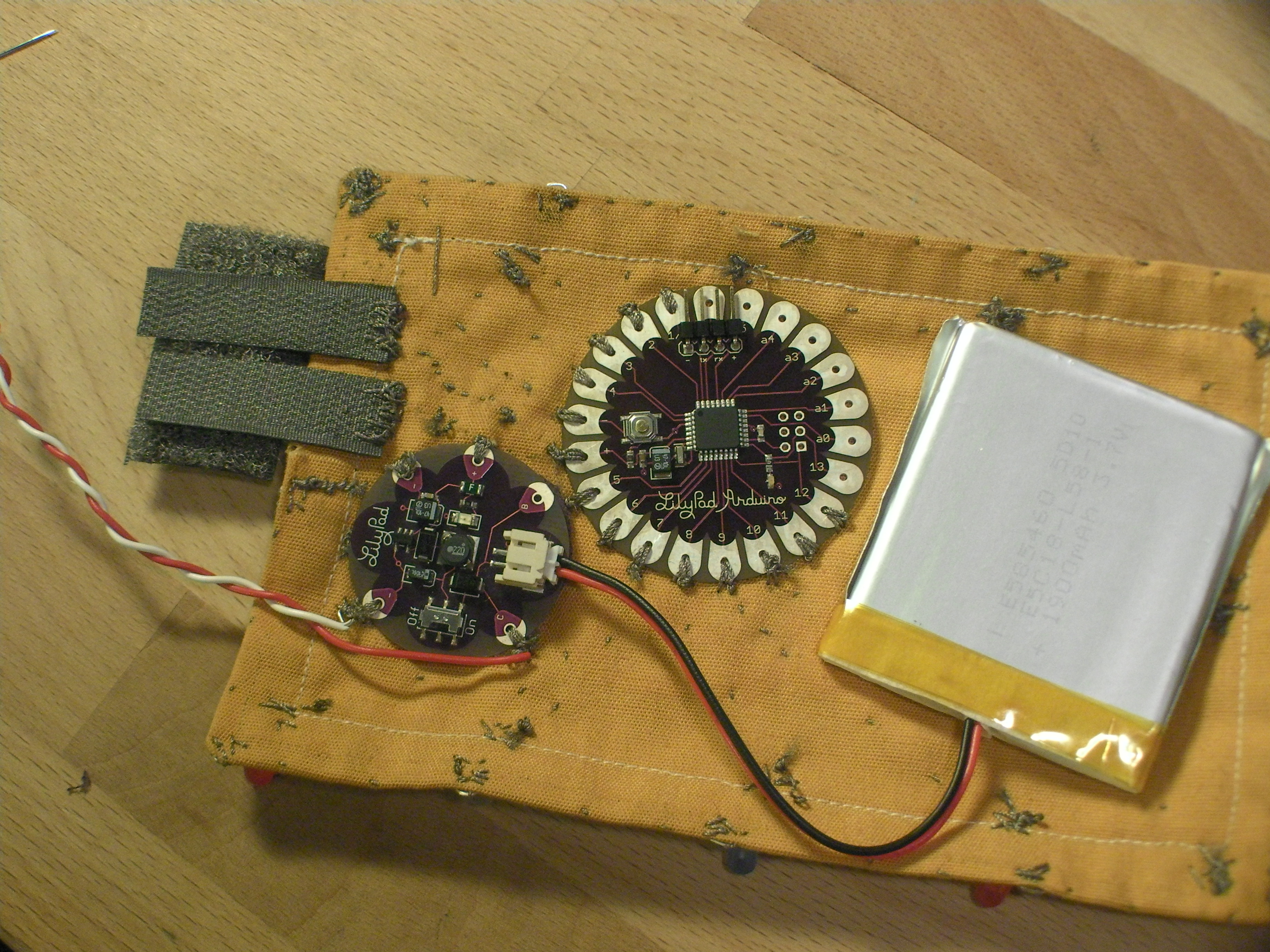 Arduino Blinking Bike&nbsp;Patch
