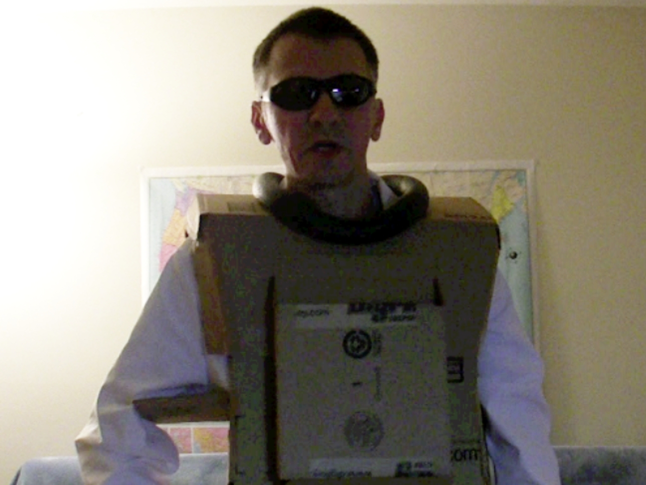New Project: Mutant Cyborg Pumpkin Halloween Costume