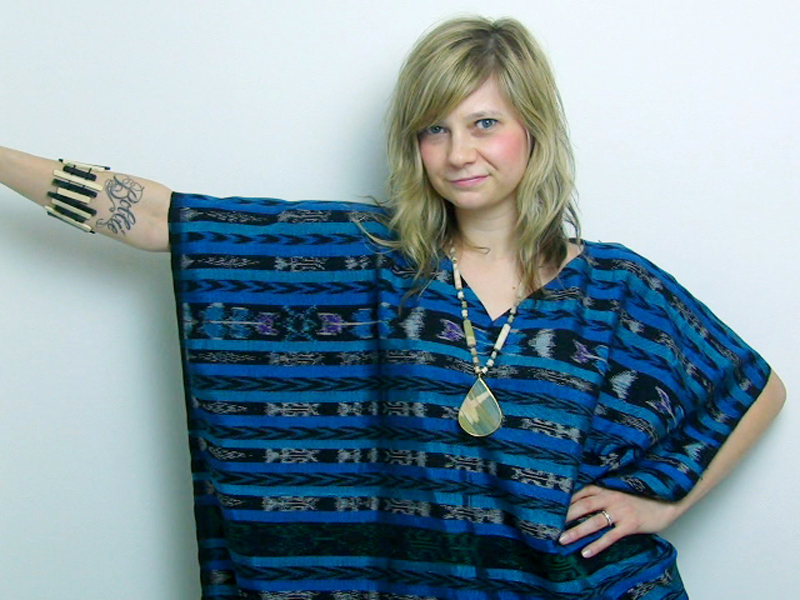 New Project: No-Sew Caftan