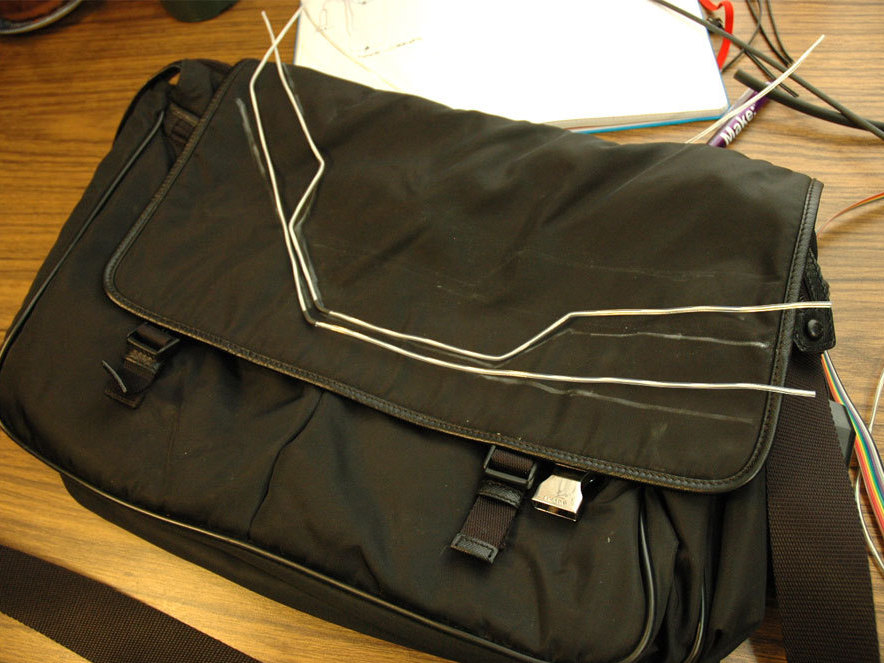 Tron Bag with EL&nbsp;Wire