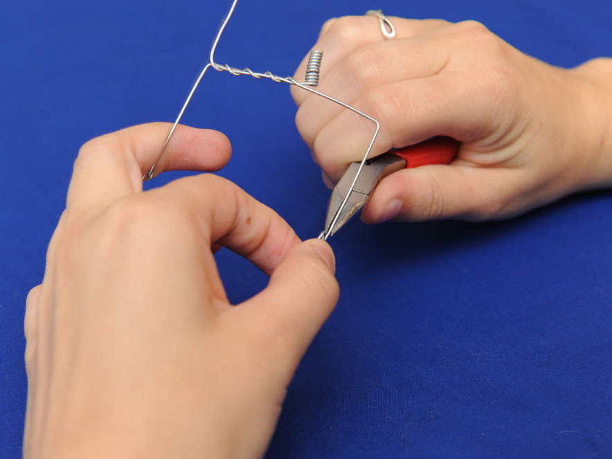 Bent-Wire Crank Toy