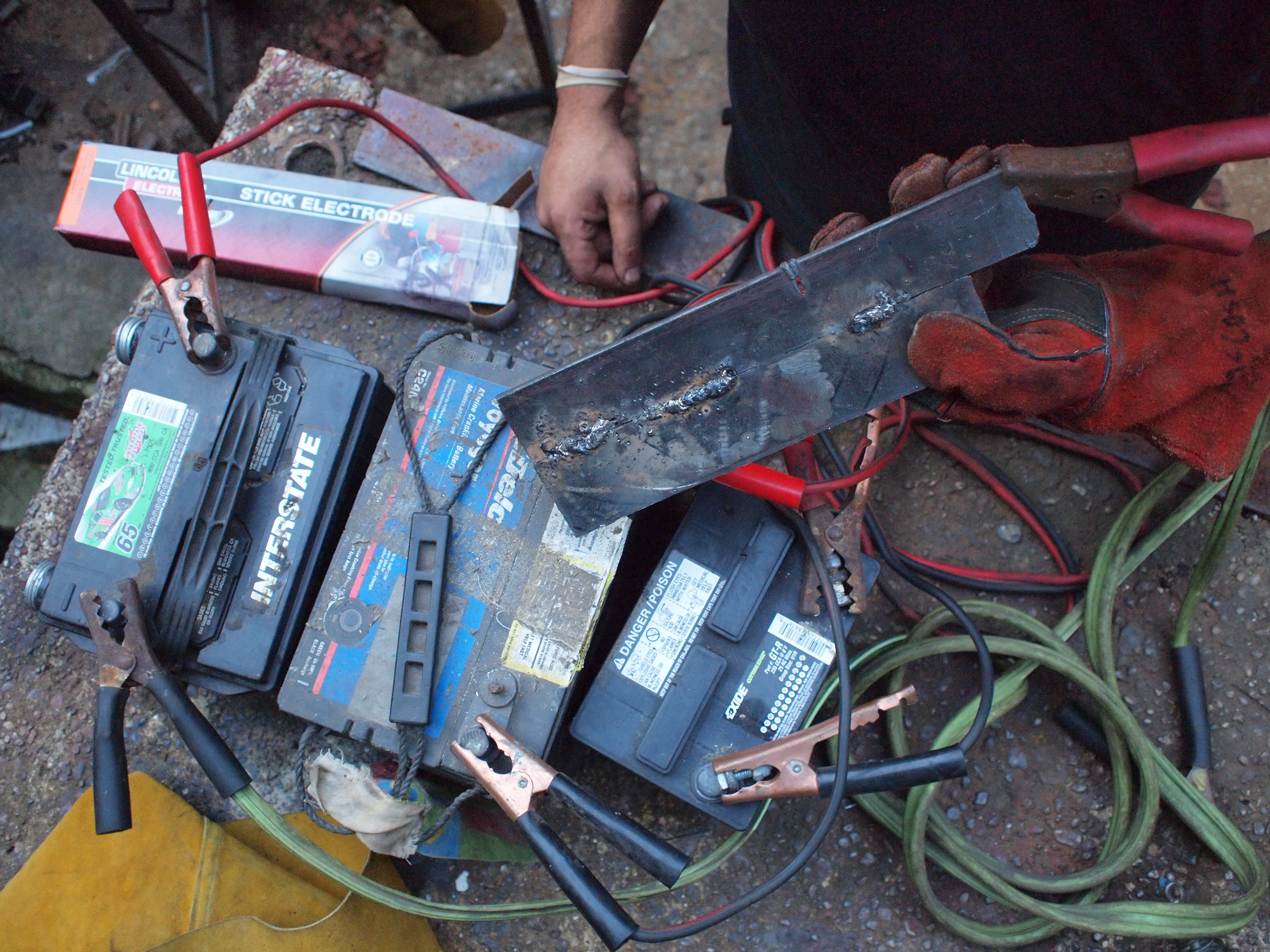 New Project: Car-Battery Welding