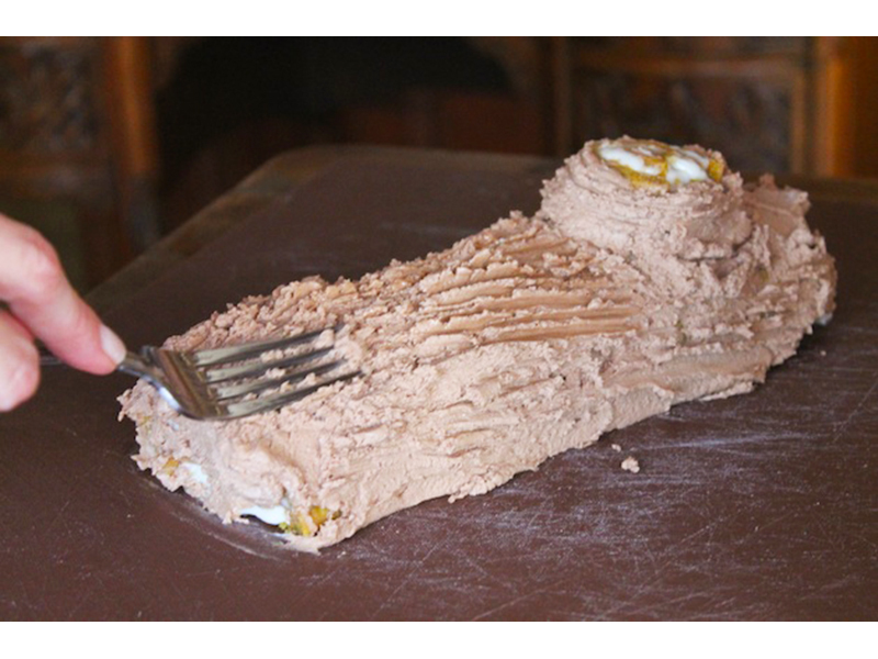Pumpkin-Chocolate Bûche De&nbsp;Gratitude