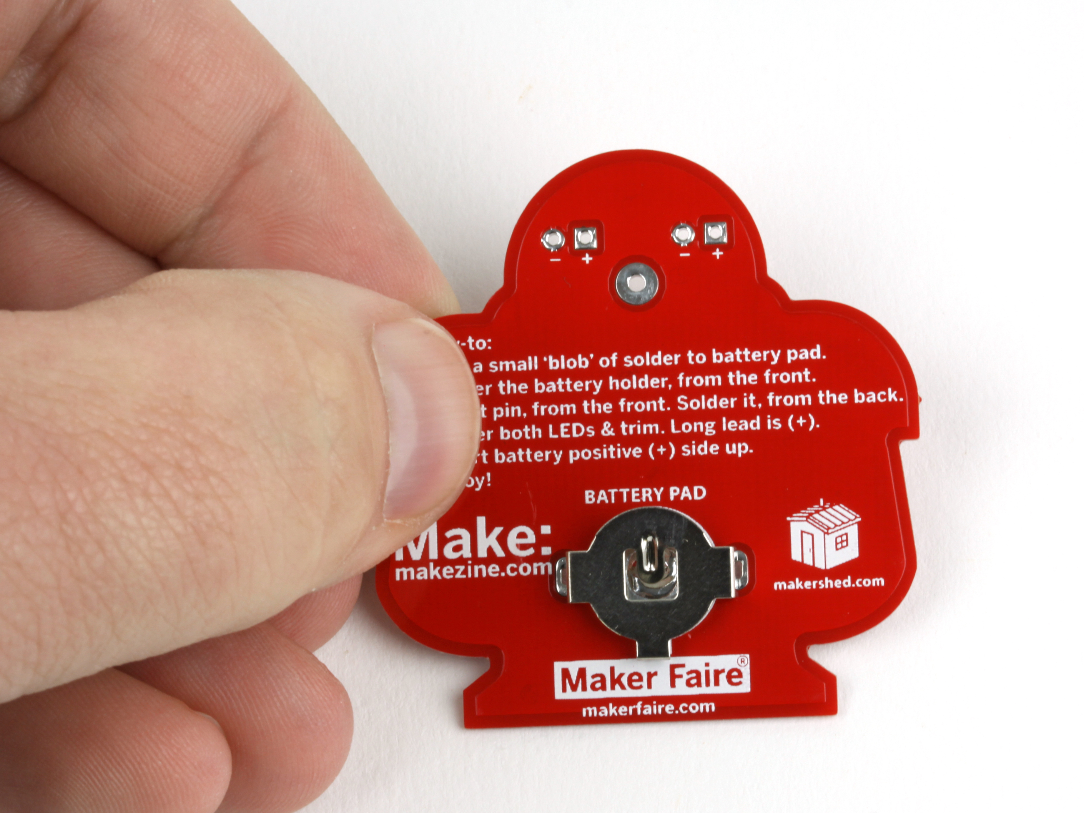 Maker Faire 2012 Electronic Skill&nbsp;Badge