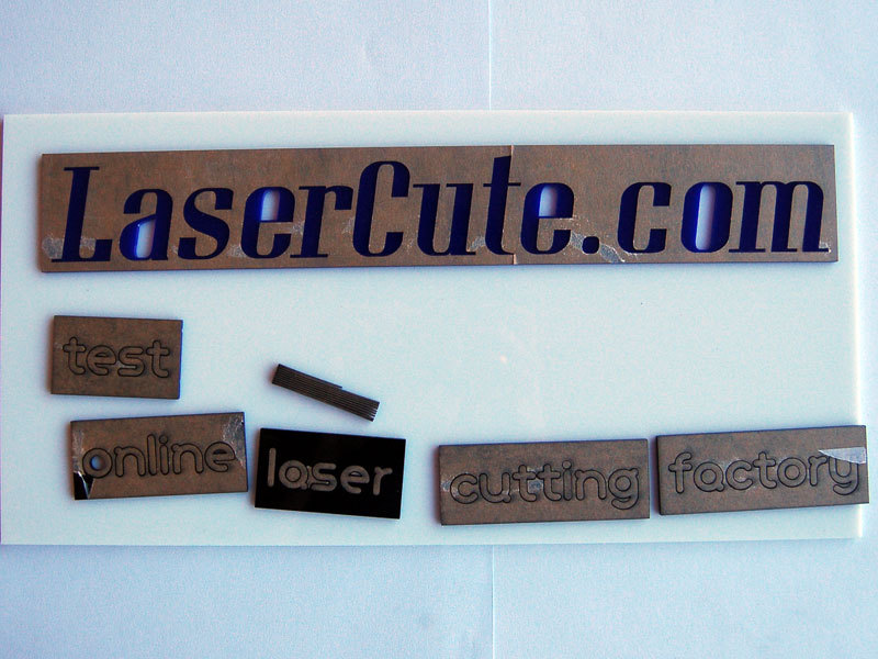 Laser-Cut Sign Designed in Your&nbsp;Browser