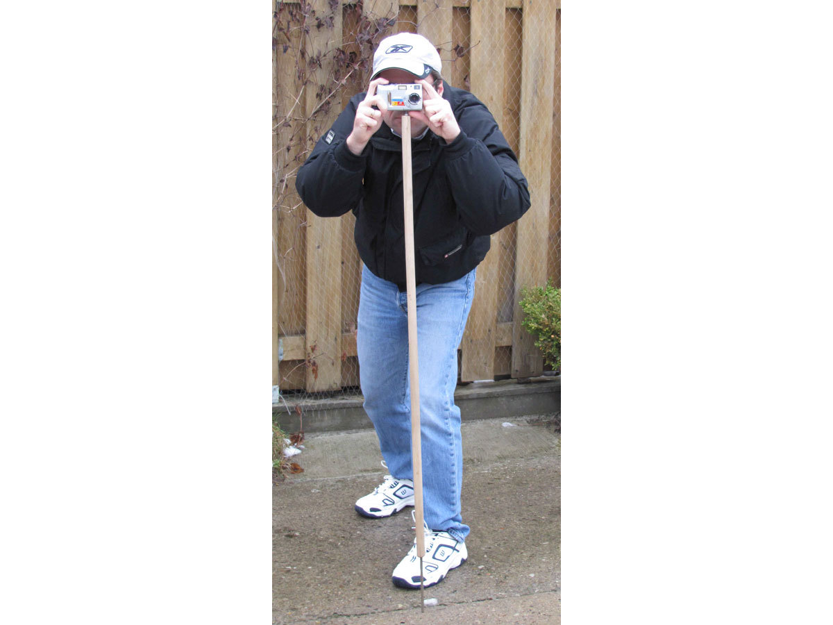 World’s Cheapest Monopod