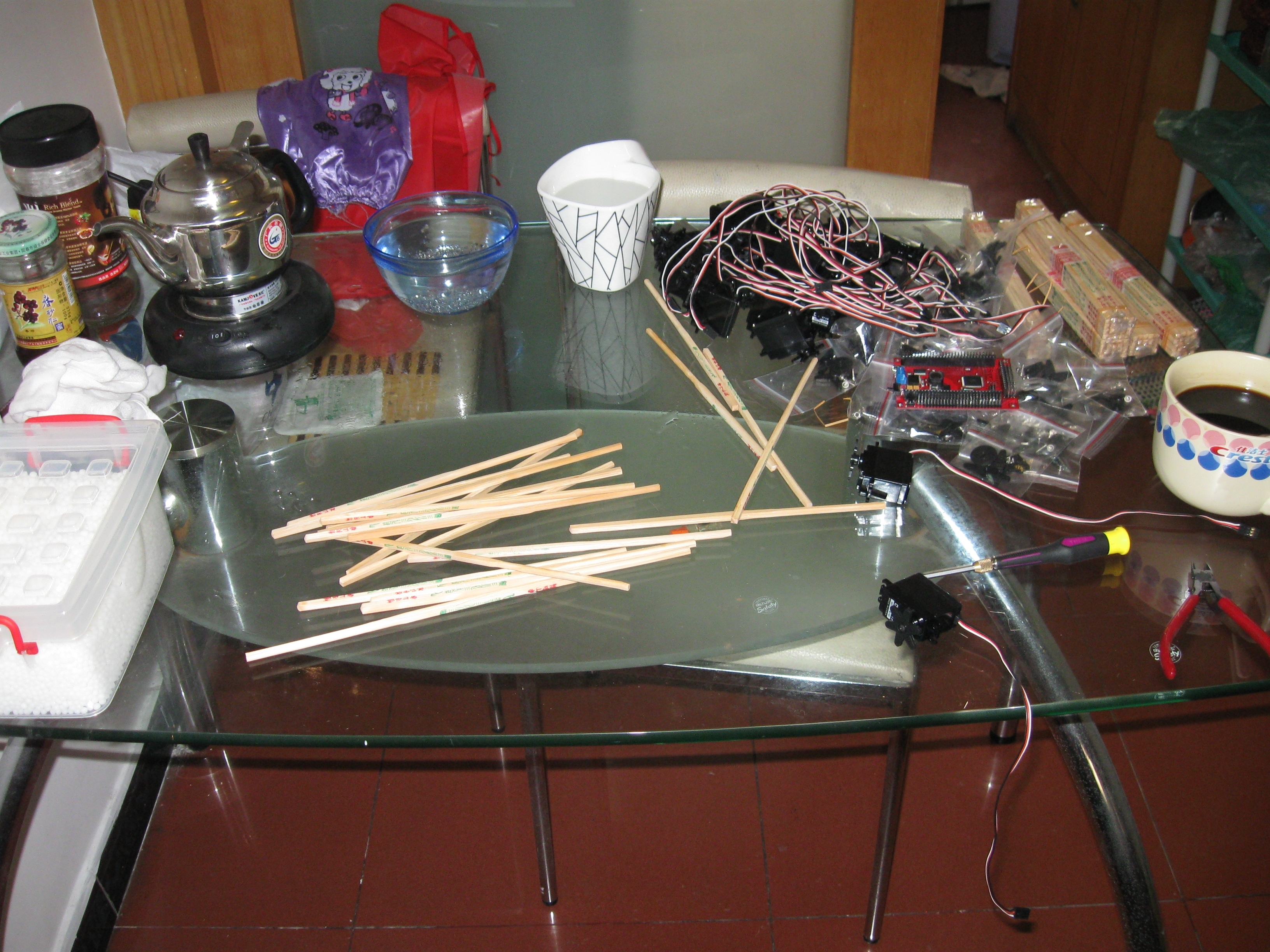 “Chopsticks” the Spider Robot