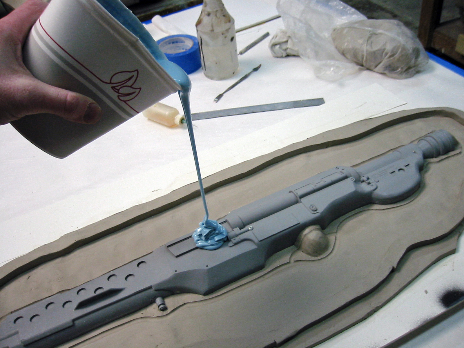 Making a Hard-Shell Mold