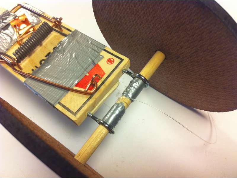 New Project: Mousetrap-Powered Car