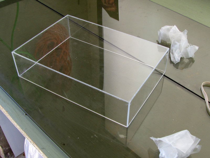 Tape-Hinge Acrylic Box&nbsp;Construction