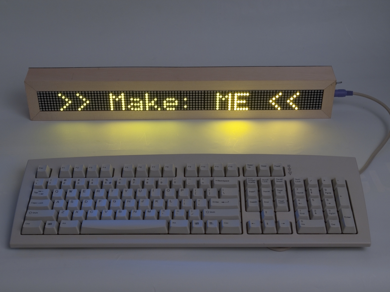 PS/2/You LED&nbsp;Sign