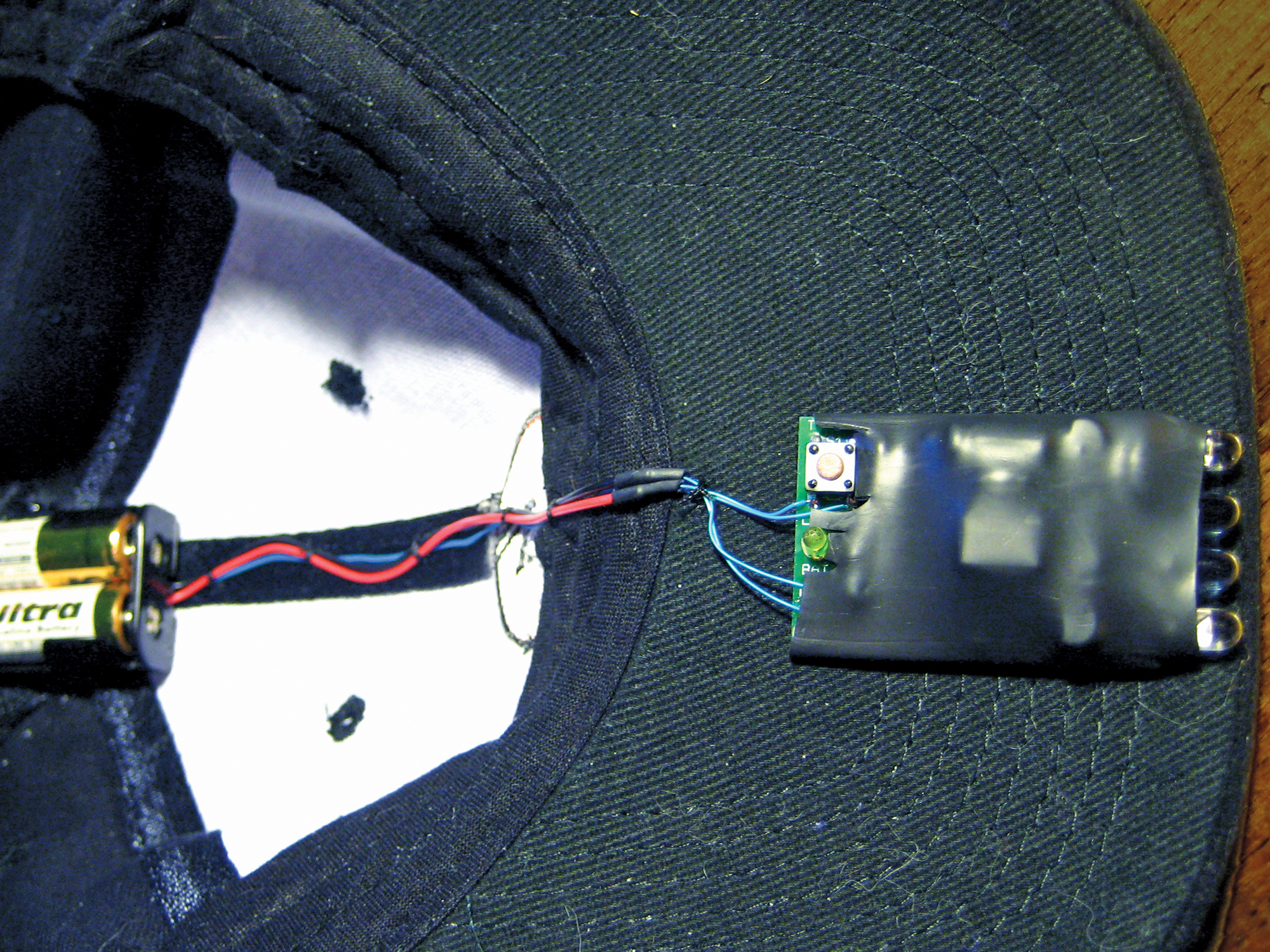 New Project: TV-B-Gone Hat