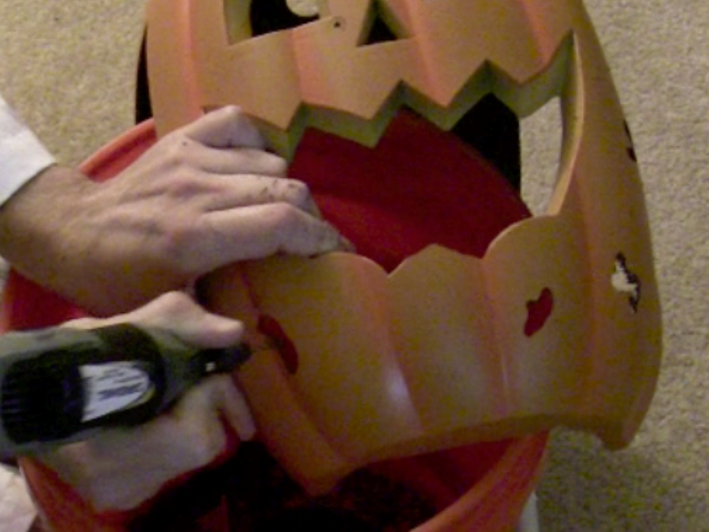 Mutant Cyborg Pumpkin Halloween Costume