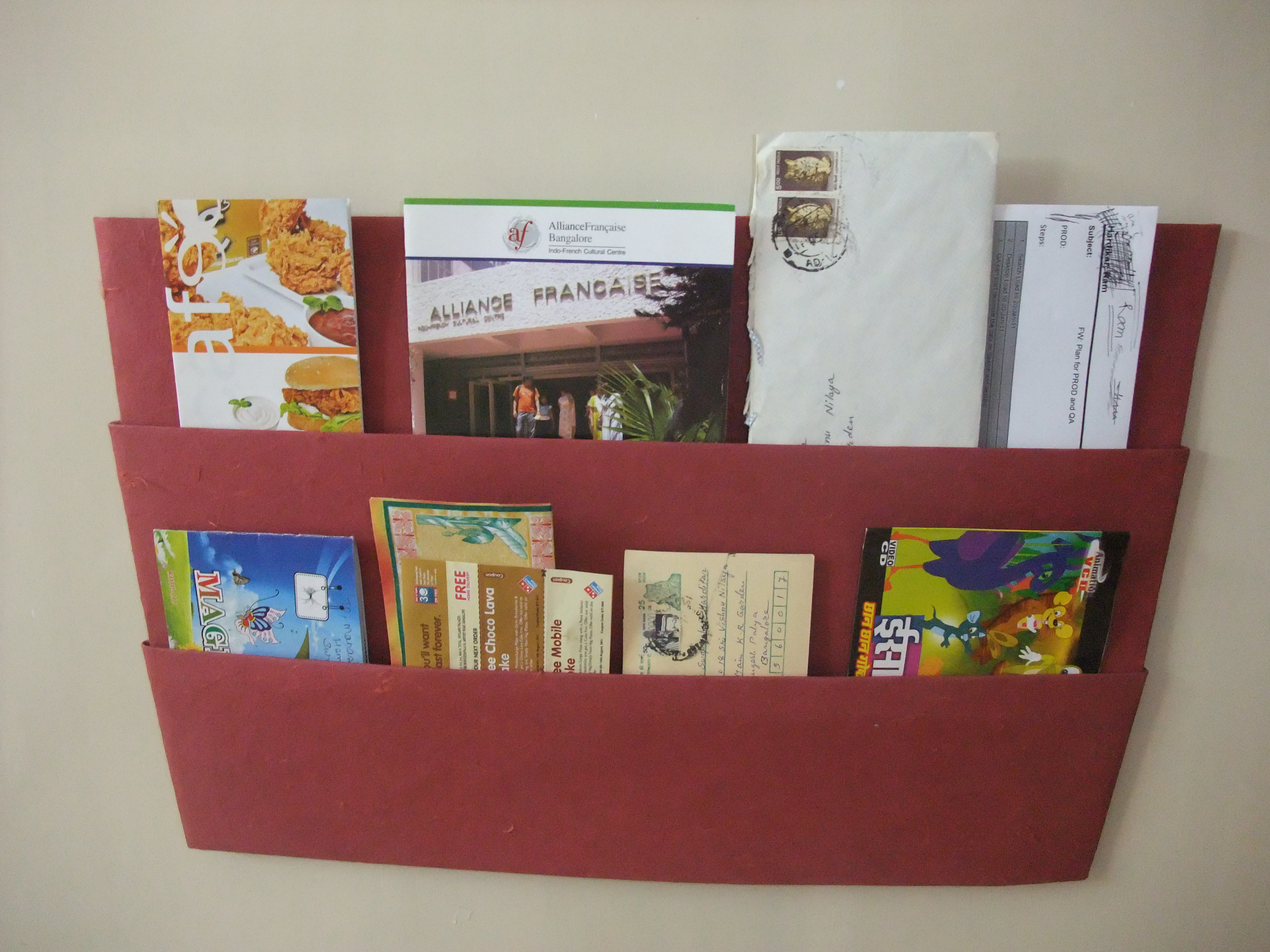 New Project: Origami Letter Holder