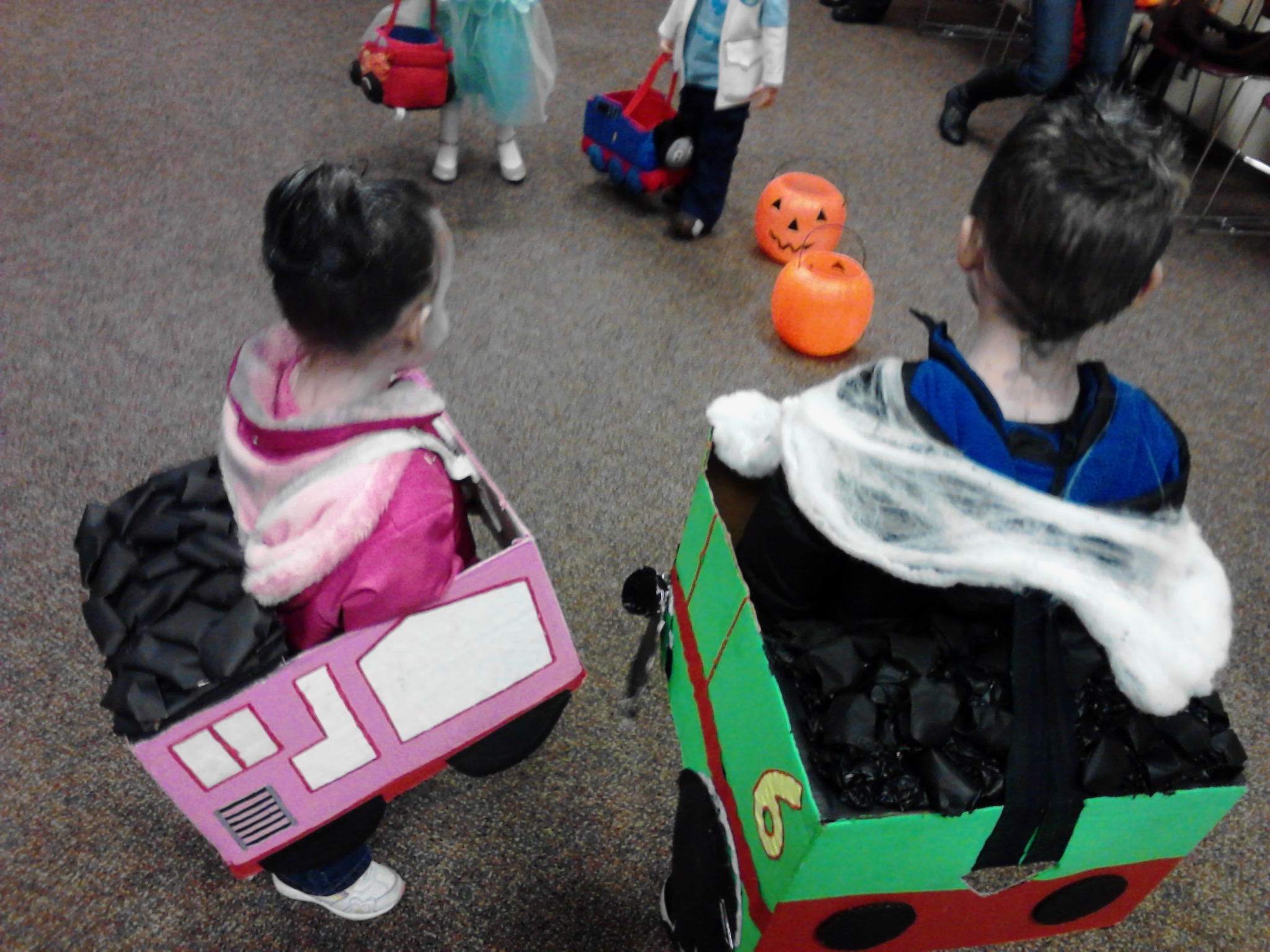 Thomas the Train Costumes (Percy and&nbsp;Rosie)