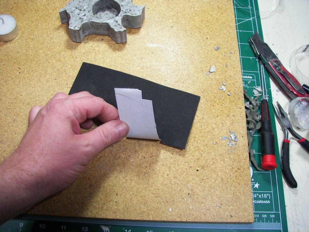 New Project: Concrete Tea Light Holder