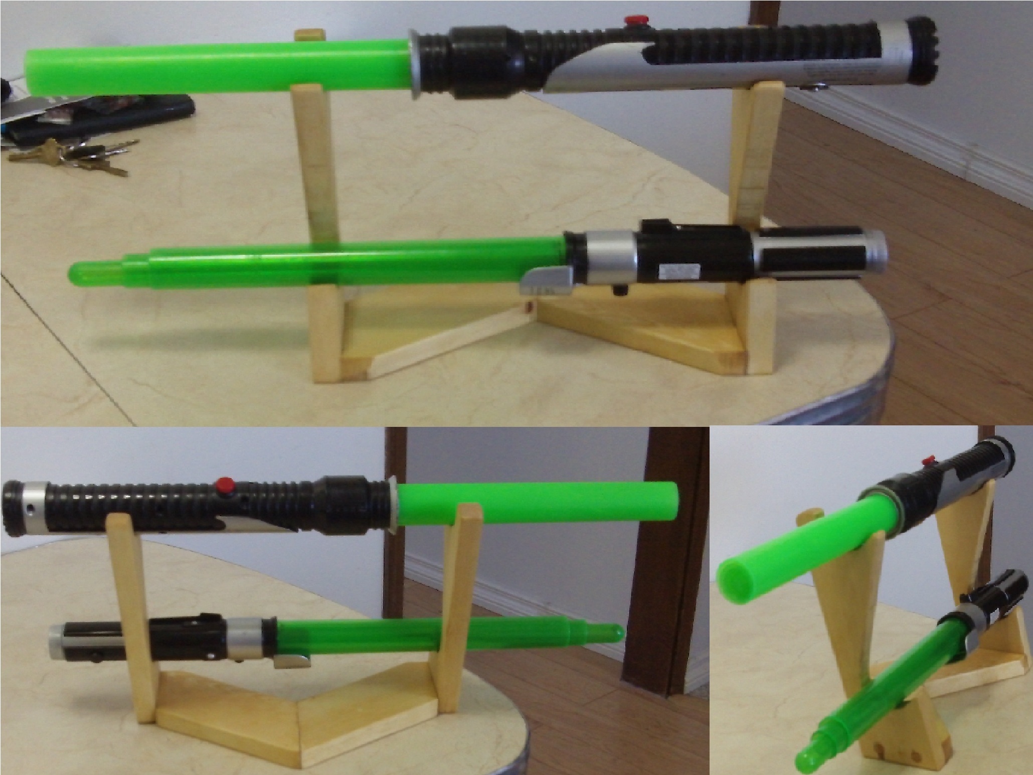 New Project: Light Sabre Stand