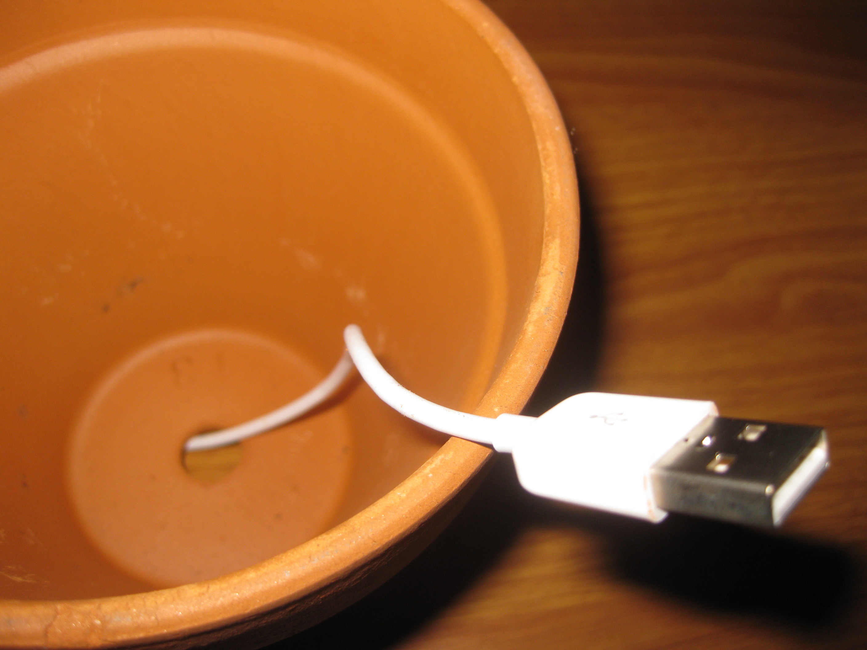 Flower Pot iPhone&nbsp;Charger