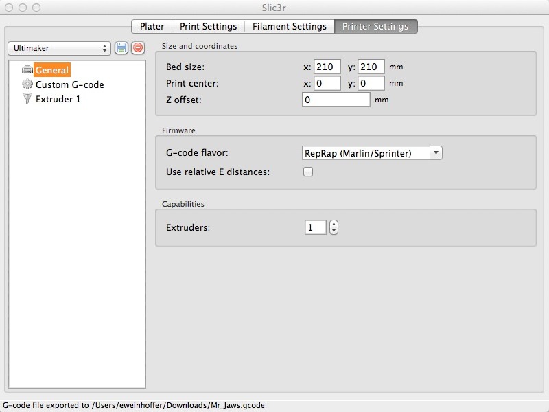 Getting Started With&nbsp;Slic3r