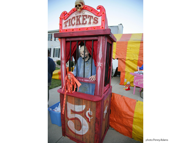 Scary Ticket Booth Build