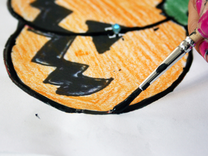 Glowing Halloween&nbsp;Card