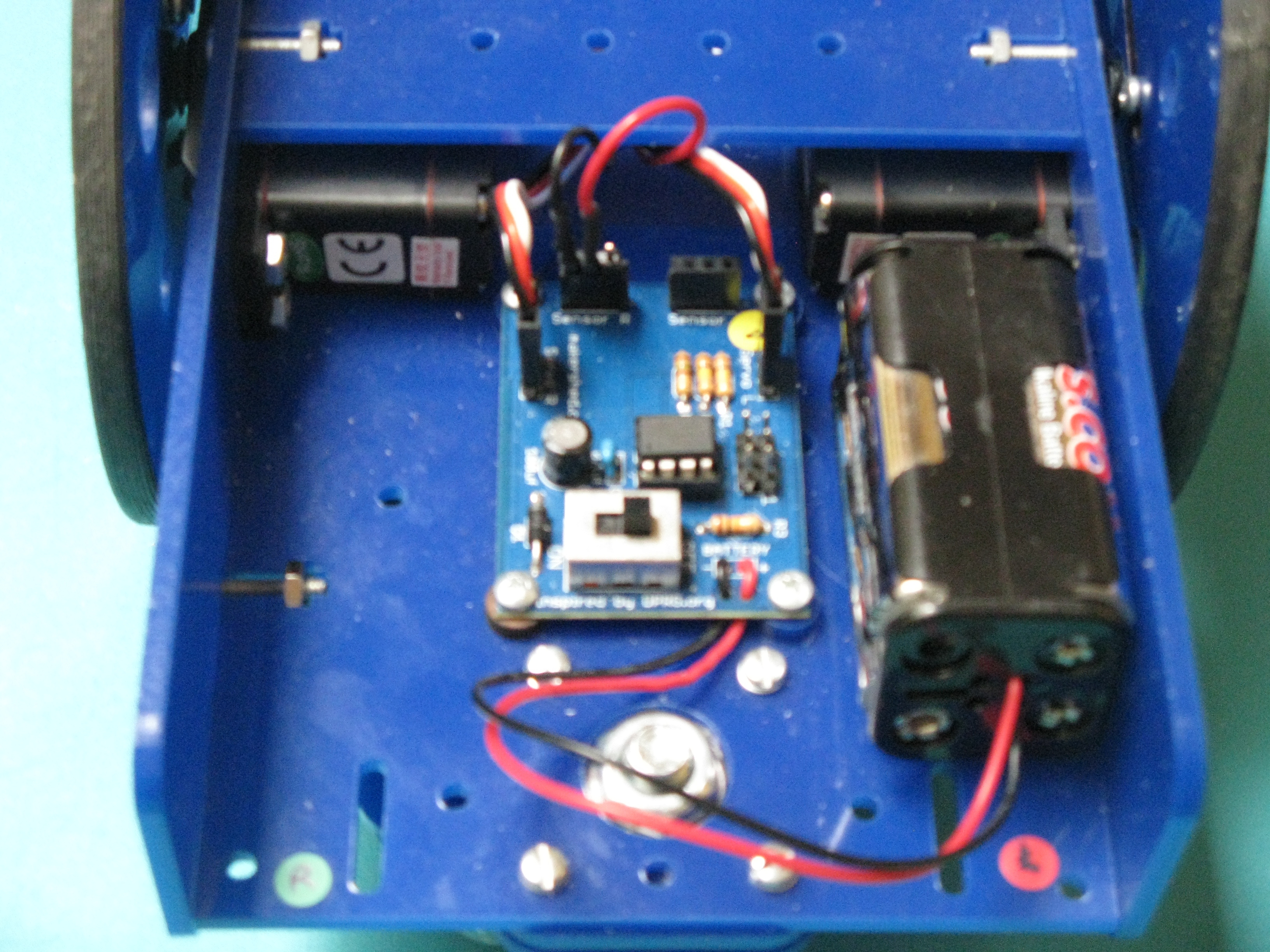 Bump Sensor for the Tiny Wanderer