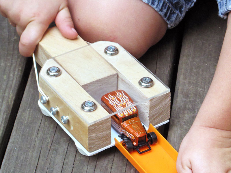 Toy Car Launcher - Make: